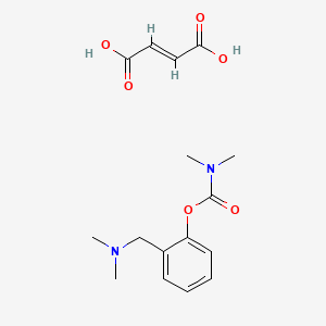 2-[(dimethylamino)methyl]phenyl dimethylcarbamate 2-butenedioate