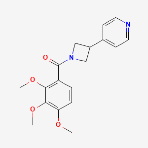 4-[1-(2,3,4-trimethoxybenzoyl)-3-azetidinyl]pyridine