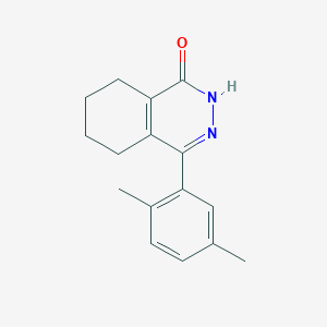 molecular formula C16H18N2O B5456414 4-(2,5-dimethylphenyl)-5,6,7,8-tetrahydrophthalazin-1(2H)-one 