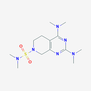 2,4-bis(dimethylamino)-N,N-dimethyl-5,8-dihydropyrido[3,4-d]pyrimidine-7(6H)-sulfonamide