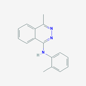 molecular formula C16H15N3 B5457095 4-methyl-N-(2-methylphenyl)-1-phthalazinamine 