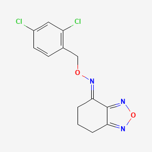 6,7-dihydro-2,1,3-benzoxadiazol-4(5H)-one O-(2,4-dichlorobenzyl)oxime