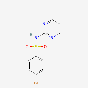 4-bromo-N-(4-methyl-2-pyrimidinyl)benzenesulfonamide