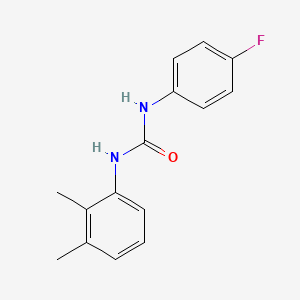 molecular formula C15H15FN2O B5458014 N-(2,3-dimethylphenyl)-N'-(4-fluorophenyl)urea 