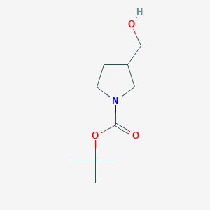 molecular formula C10H19NO3 B054581 叔丁基 3-(羟甲基)吡咯烷-1-羧酸酯 CAS No. 114214-69-6
