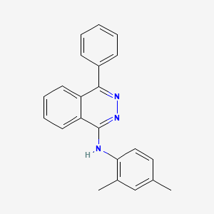 N-(2,4-dimethylphenyl)-4-phenyl-1-phthalazinamine