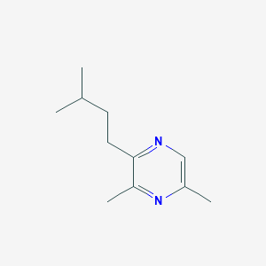 molecular formula C11H18N2 B054589 2-Isopentyl-3,5-dimethylpyrazine CAS No. 111150-30-2