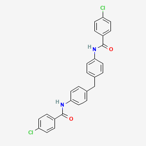 N,N'-(methylenedi-4,1-phenylene)bis(4-chlorobenzamide)