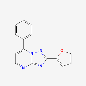 2-(2-furyl)-7-phenyl[1,2,4]triazolo[1,5-a]pyrimidine