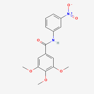 3,4,5-trimethoxy-N-(3-nitrophenyl)benzamide