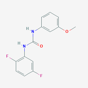 N-(2,5-difluorophenyl)-N'-(3-methoxyphenyl)urea