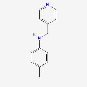 (4-methylphenyl)(4-pyridinylmethyl)amine
