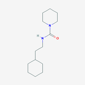 molecular formula C14H26N2O B5461328 N-(2-cyclohexylethyl)-1-piperidinecarboxamide 