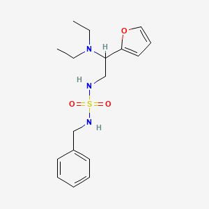 N-benzyl-N'-[2-(diethylamino)-2-(2-furyl)ethyl]sulfamide
