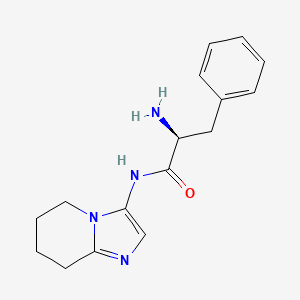 molecular formula C16H20N4O B5462085 N-(5,6,7,8-tetrahydroimidazo[1,2-a]pyridin-3-yl)-L-phenylalaninamide dihydrochloride 