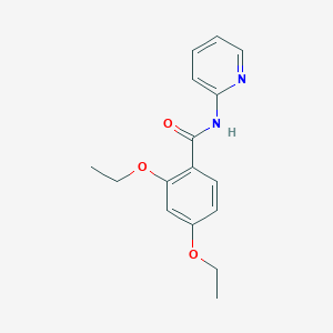 2,4-diethoxy-N-2-pyridinylbenzamide