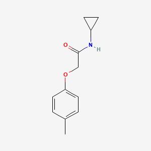 N-cyclopropyl-2-(4-methylphenoxy)acetamide