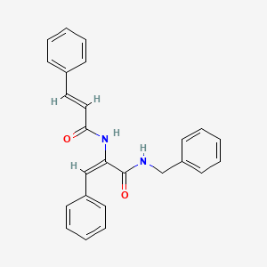 N-benzyl-2-(cinnamoylamino)-3-phenylacrylamide