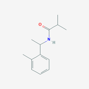 2-methyl-N-[1-(2-methylphenyl)ethyl]propanamide