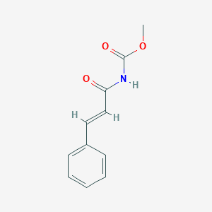 molecular formula C11H11NO3 B5462848 methyl cinnamoylcarbamate 