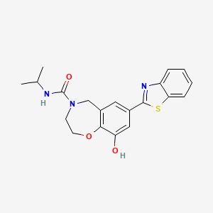 7-(1,3-benzothiazol-2-yl)-9-hydroxy-N-isopropyl-2,3-dihydro-1,4-benzoxazepine-4(5H)-carboxamide