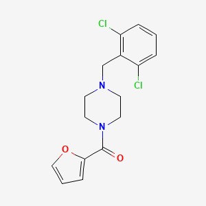 1-(2,6-dichlorobenzyl)-4-(2-furoyl)piperazine