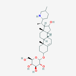 molecular formula C33H55NO7 B054645 Isocapsicastrine CAS No. 123164-25-0