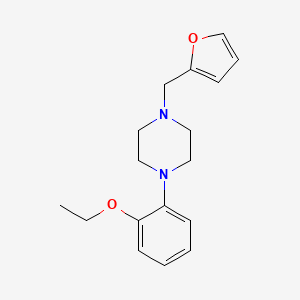 1-(2-ethoxyphenyl)-4-(2-furylmethyl)piperazine