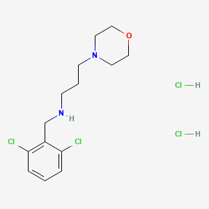 N-(2,6-dichlorobenzyl)-3-(4-morpholinyl)-1-propanamine dihydrochloride