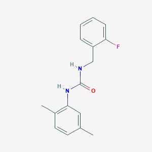 1-(2,5-Dimethylphenyl)-3-(2-fluorobenzyl)urea