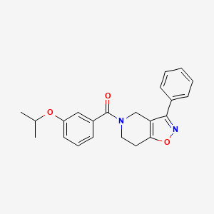 5-(3-isopropoxybenzoyl)-3-phenyl-4,5,6,7-tetrahydroisoxazolo[4,5-c]pyridine