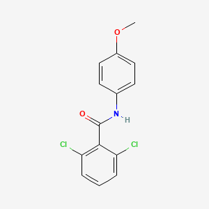 2,6-dichloro-N-(4-methoxyphenyl)benzamide