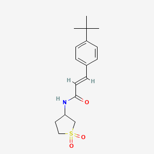 3-(4-tert-butylphenyl)-N-(1,1-dioxidotetrahydro-3-thienyl)acrylamide