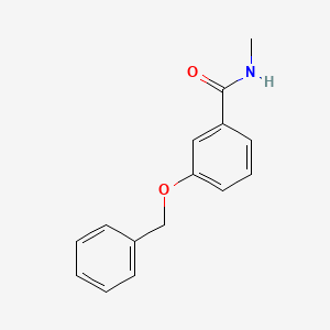 molecular formula C15H15NO2 B5466637 3-(benzyloxy)-N-methylbenzamide CAS No. 84475-45-6