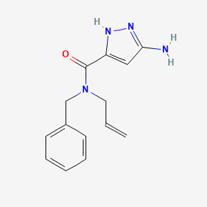 N-allyl-5-amino-N-benzyl-1H-pyrazole-3-carboxamide