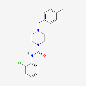 N-(2-chlorophenyl)-4-(4-methylbenzyl)-1-piperazinecarboxamide