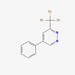 5-phenyl-3-(tribromomethyl)pyridazine