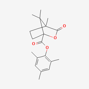 mesityl 4,7,7-trimethyl-3-oxo-2-oxabicyclo[2.2.1]heptane-1-carboxylate