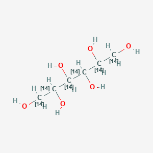 molecular formula C6H14O6 B054673 (1,2,3,4,5,6-14C6)Hexane-1,2,3,4,5,6-hexol CAS No. 115918-59-7