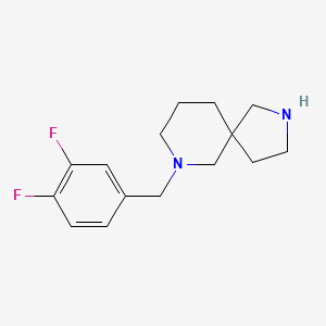 7-(3,4-difluorobenzyl)-2,7-diazaspiro[4.5]decane