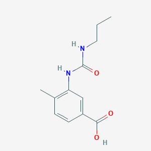 4-methyl-3-{[(propylamino)carbonyl]amino}benzoic acid