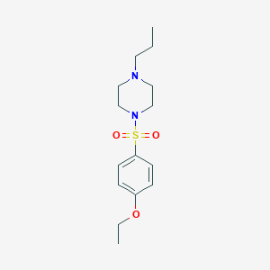 1-[(4-ethoxyphenyl)sulfonyl]-4-propylpiperazine