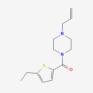 1-allyl-4-[(5-ethyl-2-thienyl)carbonyl]piperazine