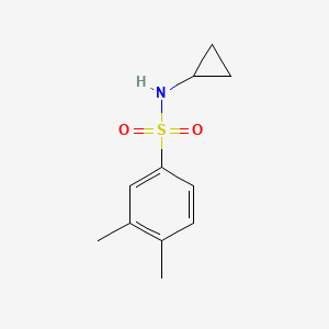 N-cyclopropyl-3,4-dimethylbenzenesulfonamide