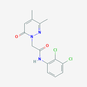 N-(2,3-dichlorophenyl)-2-(3,4-dimethyl-6-oxo-1(6H)-pyridazinyl)acetamide