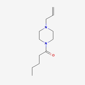 1-allyl-4-pentanoylpiperazine