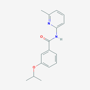 N-(6-methylpyridin-2-yl)-3-propan-2-yloxybenzamide