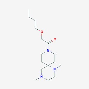 9-(butoxyacetyl)-1,4-dimethyl-1,4,9-triazaspiro[5.5]undecane