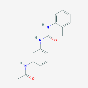 N-(3-{[(2-methylphenyl)carbamoyl]amino}phenyl)acetamide