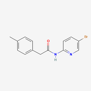 N-(5-bromopyridin-2-yl)-2-(4-methylphenyl)acetamide